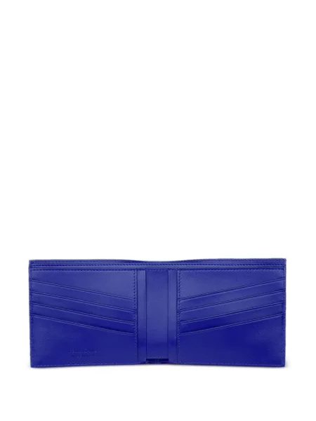Portofel Ferragamo din piele albastru
