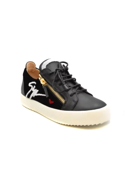 Sneakersy Giuseppe Zanotti na platformie czarne