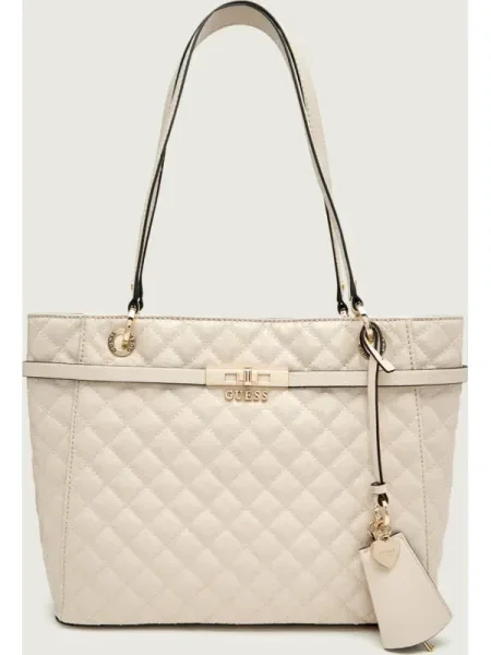 Guess Geantă shopper IDRA NOEL bej
