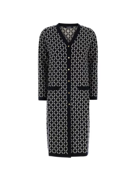 Cardigan 's Max Mara de lână albastru