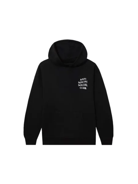 Bluza z kapturem Anti Social Social Club czarna