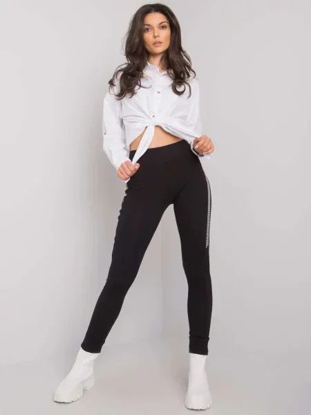 Leggings Fashionhunters negru