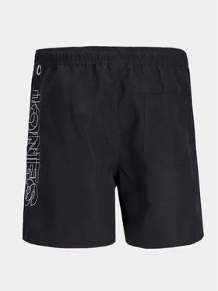 Plavecké šortky Jack & Jones Junior černé