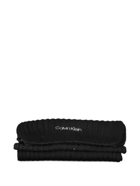 Fular Calvin Klein tricotate negru