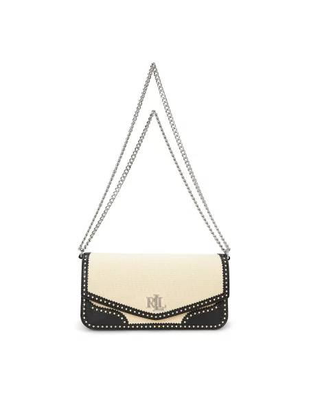 Ročna torba LAUREN RALPH LAUREN Sawyer bež