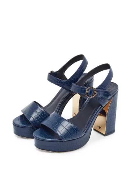 Sandale Tory Burch cu platformă albastru