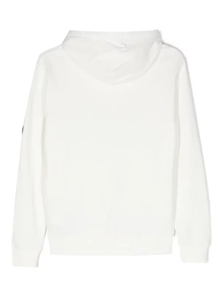Bluza z kapturem dziecięca C.p. Company biała
