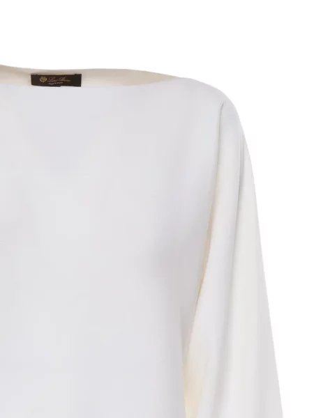 Pulover Loro Piana alb