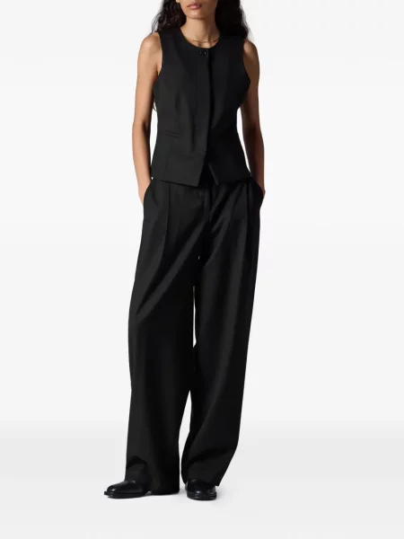 Vestă Paul Smith asimetrică negru