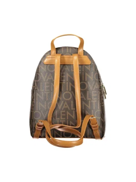 Valentino Bags plecak REGINA RE mały wzorzysty brązowy