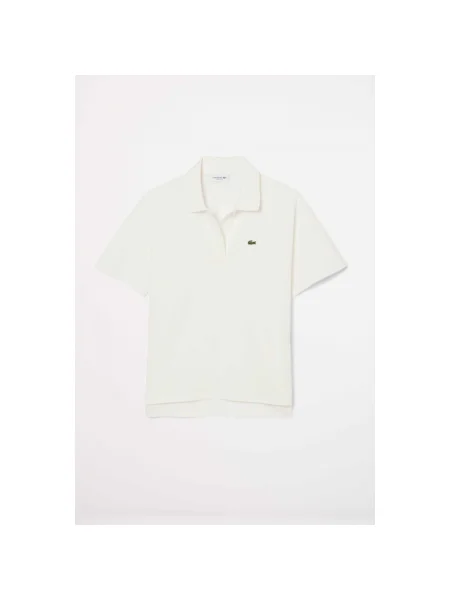 Îmbracaminte Lacoste RELAXED FIT FLUID PIQUE POLO SHIRT alb