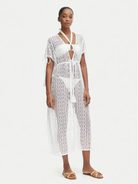 Iconique Rochie de plajă Temptation alb