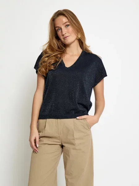 Minus Tricou Carlina noapte albastru