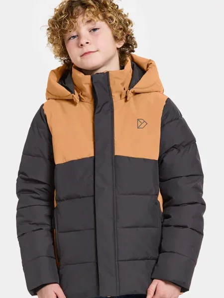 Didriksons Dětská bunda RYOLIT KIDS JACKET béžová