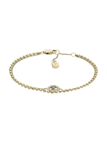 Гривна Fossil дамска златисто