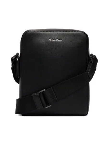 Crossover torbica Calvin Klein Emblem Hw Reporter crna