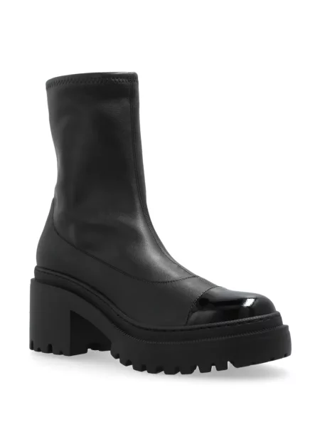 Cizme scurte Giuseppe Zanotti din piele negru