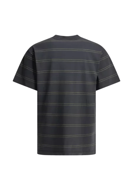 Ριγέ μπλούζα Carhartt Wip με σχέδιο μωβ