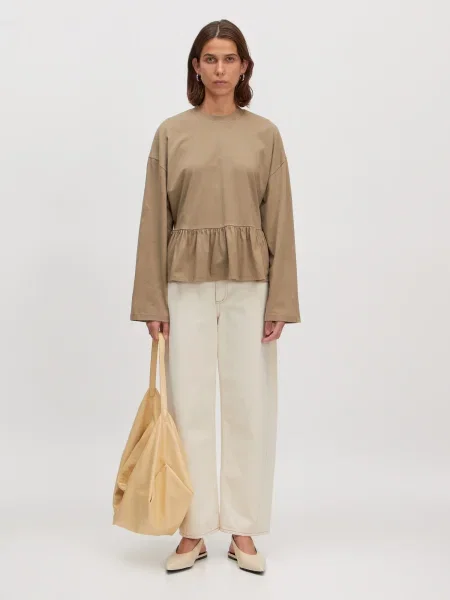 EDITED Tricou Ulinka taupe gri