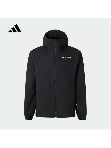 Pohodna jakna adidas črna