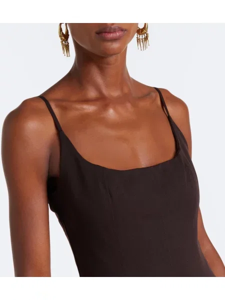 Rochie maxi Staud maro
