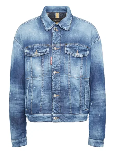 Geacă de blugi Dsquared2 albastru
