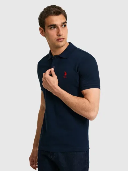 Поло U.s. Polo синее