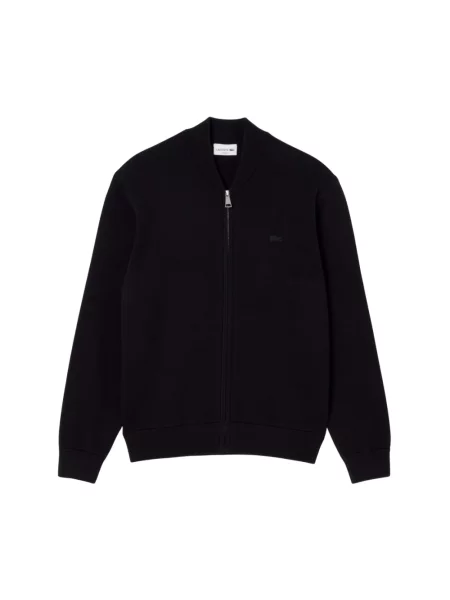 Bluza rozpinana Lacoste czarna