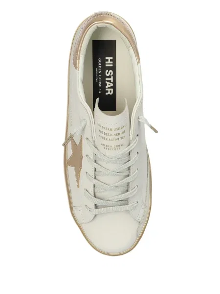 Маратонки Golden Goose с дантела бяло