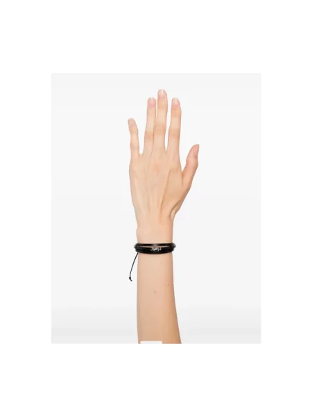 Bransoletka Saint Laurent czarna