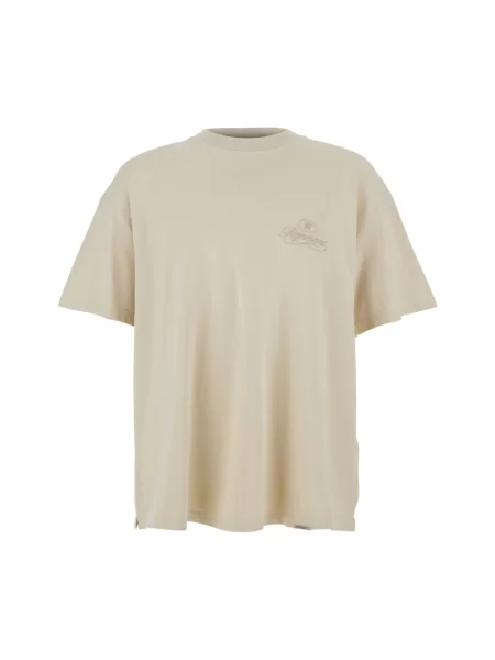 Represent t-shirt Grand Vintage z nadrukiem beżowy