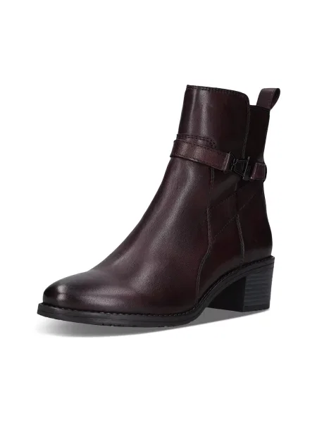 TT. BAGATT Botine albastru aqua / vin roșu
