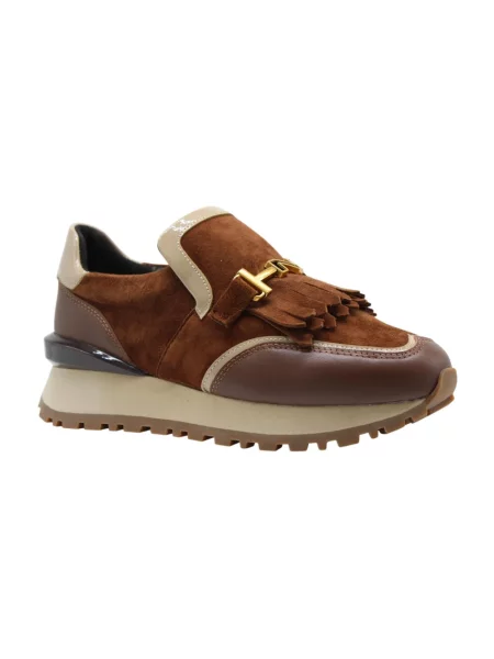 Sneakersy Nathan-baume brązowe