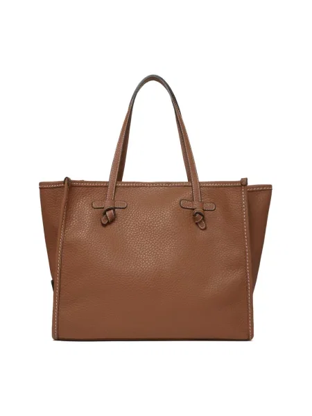 Shopperka Gianni Chiarini skórzana brązowa