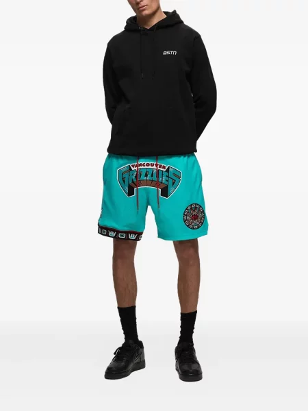 Pantaloni scurți Mitchell & Ness albastru