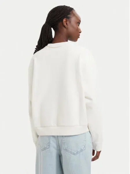 HUGO Sweater majica Dismoolie' bijela
