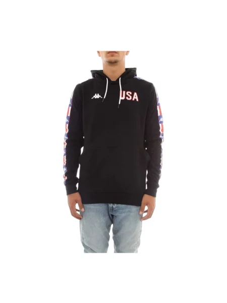 Bluza z kapturem Kappa czarna