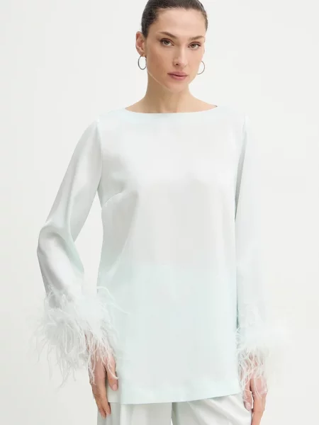 Twinset bluză turcoaz