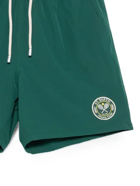 Slip de baie Mc2 Saint Barth cu autograf verde