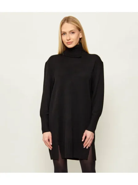 Pulover Boss de lână negru