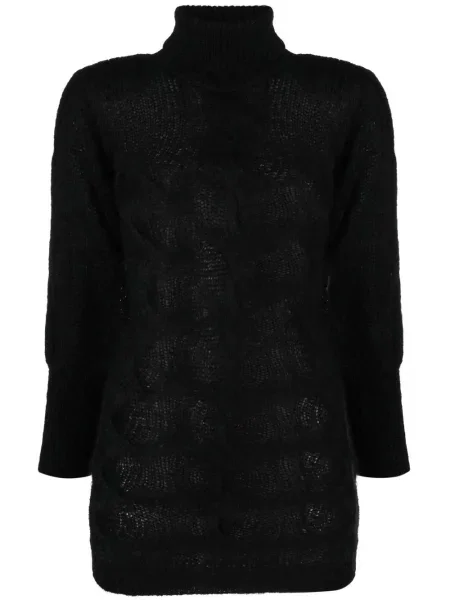 Rochie Greta Boldini tricotate de costum negru