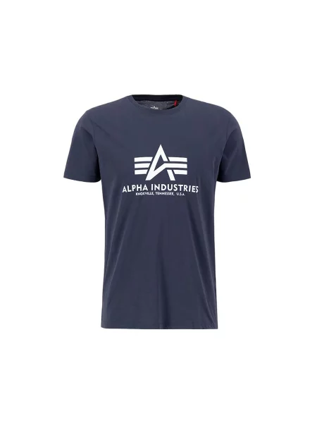 ALPHA INDUSTRIES Tricou bleumarin alb