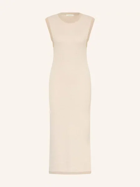 Selected Femme Pletené Šaty / režná béžová