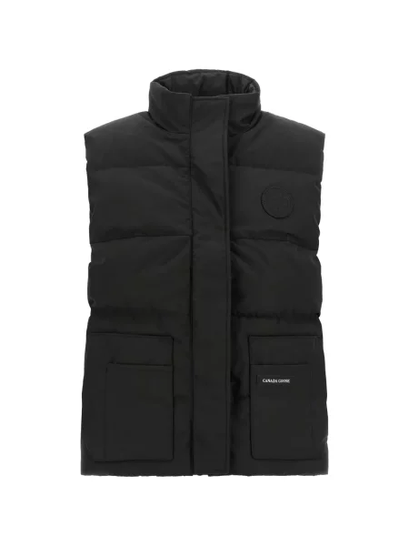 Matlasat vestă Canada Goose negru