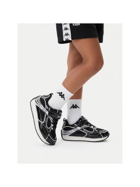 Sneakersy Kappa czarne