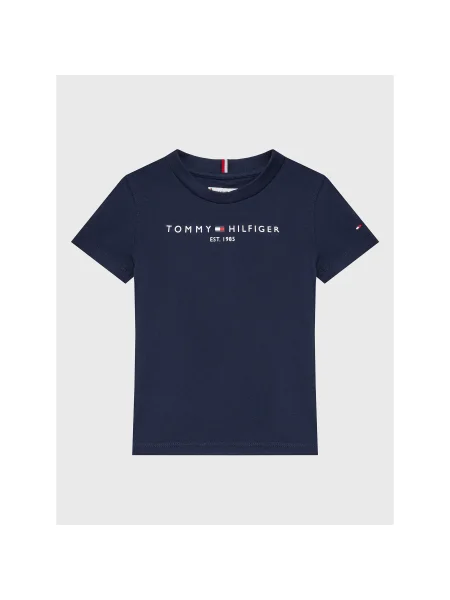 Tommy Hilfiger Póló Essential M Sötétkék Regular Fit kék
