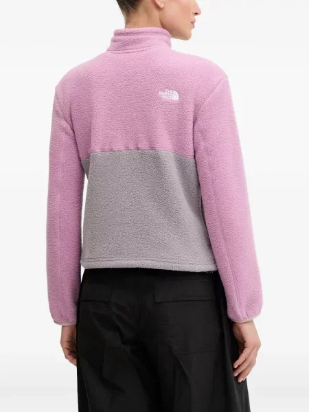 Geacă The North Face din fleece gri