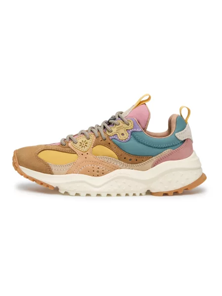 Sneakersy Flower Mountain skórzane w kwiatki