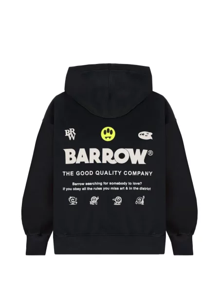 Bluza z kapturem dziecięca Barrow czarna