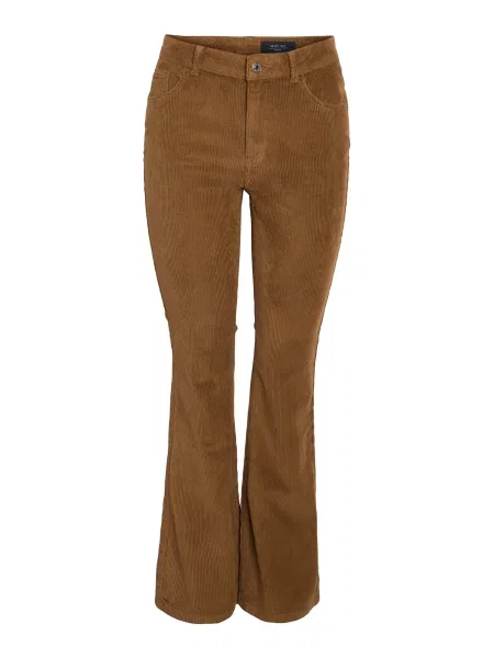 Noisy may Pantaloni NMHAZELL caramel maro